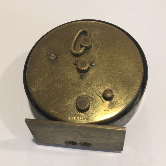 Hamilton Antique Travel/Desk Clock from Germany Works Roman Numerals Rosewind - Picture 2 of 6